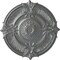 Ekena Millwork Attica Acanthus Leaf Ceiling Medallion (Fits Canopies up to 4 5/8"), 53 1/2"OD x 3 1/2"P, Platinum CM53ATPLS - alternate 1